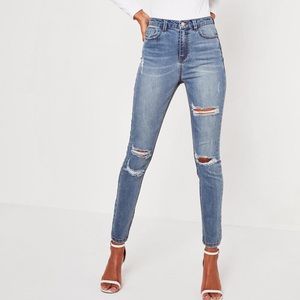Tall Missguided skinny jeans